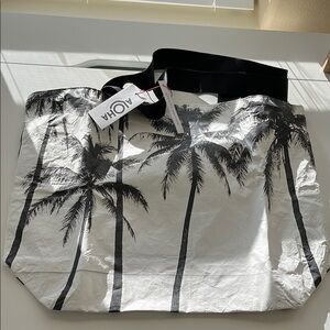 Aloha Palm Tree Tote Bag